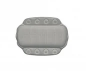 Akcesoria łazienkowe - Kela Kreta - poduszka kąpielowa, 32 × 23 cm, szara, KE-22371 - miniaturka - grafika 1