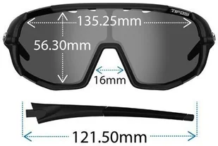 Tifosi Okulary rowerowe SLEDGE Matte White - Okulary przeciwsłoneczne - miniaturka - grafika 4