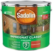 Farby i impregnaty do drewna - Sadolin Impregnat do drewna Hybrydowy szwedzka czerwień 9 l - miniaturka - grafika 1