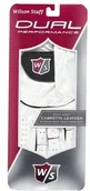 Golf - Wilson Staff mężczyzn rękawica do golfa w/s. Dzięki temu Mac Pro nigdy nie każe Dual LH, biały WGJA00020ML - miniaturka - grafika 1