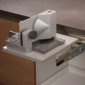 Noże kuchenne - Ritter E118 krajalnica do zabudowy na mechanicznym wysięgniku 508009 - miniaturka - grafika 1