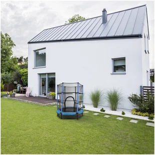 HyperMotion Trampolina domowa 140cm z siatką ochronną - dla dzieci 3-6 lat TRAMPOLINA MINI 55 - Zabawki i gry sportowe - miniaturka - grafika 15