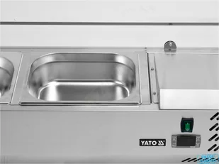 Yato WITRYNA CHŁODNICZA NADSTAWNA 6x1/4 GN YG-05321 - Szafy i witryny chłodnicze - miniaturka - grafika 2