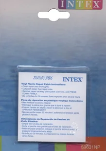 Intex Akcesoria do basenów zestaw łatek do basenu 59631NP) | Dostawa za 0 zł 078257596317 - Akcesoria do basenów - miniaturka - grafika 2