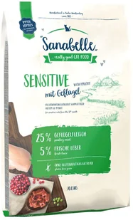 Sanabelle Sensitive, drób - 2 kg - Sucha karma dla kotów Sanabelle Sensitive, drób - 2 kg - Sucha karma dla kotów - miniaturka - grafika 1