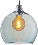 Lampy sufitowe - EBB & FLOW Rowan lampa wisząca niebieska  22cm - miniaturka - grafika 1