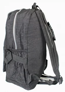 Bag Street Praktyczny Plecak Materiałowy BAG STREET 2216 CZARNY 35 x 26 x 15 cm - Plecaki - miniaturka - grafika 3