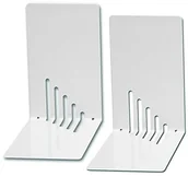 Pozostałe akcesoria kuchenne - Maul wąska podpórka do książek, metalowa, biały 3501002 - miniaturka - grafika 1