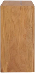 vidaXL Szafka, 80x30x60 cm, lite drewno tekowe vidaXL - Szafki do salonu - miniaturka - grafika 4