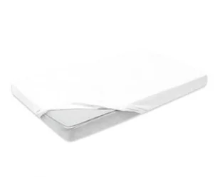 Darymex Prześcieradło z Jersey białe 90/100x200 cm 5907761001824 - Prześcieradła - miniaturka - grafika 3