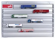 Modele do sklejania - Herpa miniaturowe modele GmbH długość 029711 samochodów ciężarowych gablotka Euro, pojazdy, srebrny - miniaturka - grafika 1