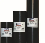 Folie izolacyjne - Tytan Folia do izolacji poziomej fundamentów czarna 25cm x 50m, marki DAT-FF-025-#50 - miniaturka - grafika 1