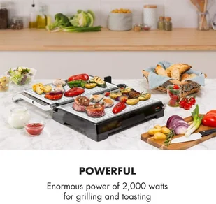 Grill elektryczny Klarstein BBQ1-Buffalo-ceram - Grille elektryczne - miniaturka - grafika 2