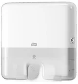 Ręczniki - Tork 552100 ręcznik Xpress Mini dozownik zapewnia H2 Multi Fold ręczniki w Elevation wzornictwo/ręcznik papierowy na higieniczne pojedyncze usunięcie w kolorze białym DB462 - miniaturka - grafika 1