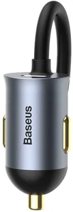 Baseus CCBT-A0G ładowarka Share Together z przedłużaczem 2x USB 2x USB-C 120W szary CCBT-A0G - Ładowarki samochodowe - miniaturka - grafika 6