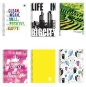 Artykuły biurowe - INTERDRUK  Kołozeszyt A4/100K linia (5szt) - miniaturka - grafika 1