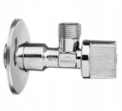 Zawory i kraniki - Zawór Odcinający Do Baterii 1/2'' x3/8'' ZW-50-W10 - miniaturka - grafika 1