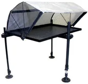 Inne akcesoria dla wędkarzy - Mistrall Półka Z Osłoną Do Podest 65cm x 45,5cm - miniaturka - grafika 1