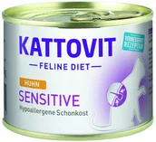 Mokra karma dla kotów - Kattovit 10 + 2 gratis! Special Diet, 12 x 185 g - Sensitive, kurczak - miniaturka - grafika 1