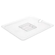 Pozostałe akcesoria kuchenne - Vogue Pokrywa poliwęglanowa przezroczysta z wcięciem GN1/2 U251 - miniaturka - grafika 1