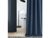 Zasłony - Room99 ZASŁONA ZACIEMNIAJĄCA LAUREL - CIEMNONIEBIESKA 140x250 TAŚMA 5908224060495 - miniaturka - grafika 1