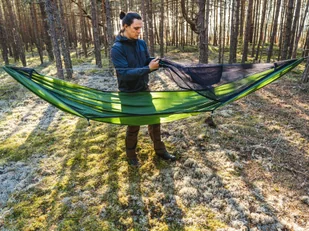 Lesovik Hamak Lesovik DRAKA oliwkowy 406-015 - Survival - akcesoria - miniaturka - grafika 16
