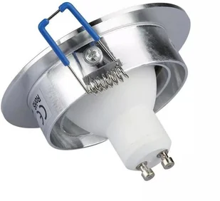 v-tac Oprawa Oczko V-TAC Aluminiowa Odlew 1xGU10 Okrągła Aluminium Szczotkowane VT-782 - Oprawy, klosze i abażury - miniaturka - grafika 4