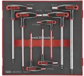 Zestawy narzędziowe - TENG TOOLS Klucze trzpieniowe z rękojęścią-zestaw 238320105 TEDHEX7 - miniaturka - grafika 1