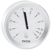 Pozostałe akcesoria do kąpieli i SPA - Tylö Higrometr do sauny Tylö Brilliant Silver - miniaturka - grafika 1