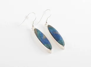 The Clay and Paint Factory SA Kolczyki, długi owal - Decoupage - miniaturka - grafika 4