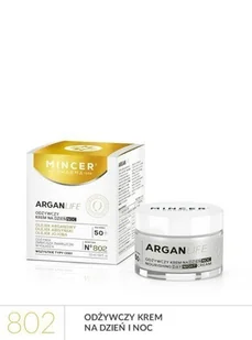 Mincer Pharma ARGAN LIFE N° 802 ODŻYWCZY KREM NA DZIEŃ I NOC 50 ml 7061063 - Kremy do twarzy - miniaturka - grafika 2