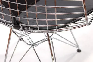 Fotel biurowy, krzesło biurowe D2.Design Krzesło Net double czarna poduszka 3531 - Fotele i krzesła biurowe - miniaturka - grafika 6