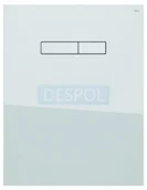 Stelaże i zestawy podtynkowe do WC - 9.650.000 TECElux, górna obudowa szklana z ręcznym mechanizmem uruchamiającym, S - miniaturka - grafika 1