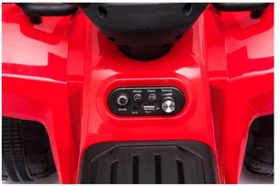 LEAN CARS Quad na akumulator JS320 czerwony 7908 - Pojazdy elektryczne dla dzieci LEAN CARS Quad na akumulator JS320 czerwony 7908 - Pojazdy elektryczne dla dzieci - miniaturka - grafika 9