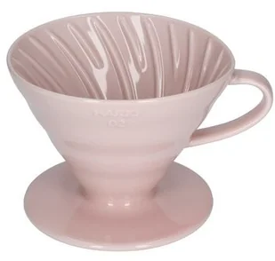 Hario ceramiczny Drip V60-02 Różowy VDC-02-PPR-UEX - Akcesoria i części AGD - miniaturka - grafika 2