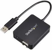 Przełączniki KVM - StarTech com com konwerter optyczny USB na światłowodowy - otwarty SFP - 100 Mbps - Windows i Linux - Adapter USB na Ethernet - adapter sieciowy USB (US100A20SFP) US100A20SFP - miniaturka - grafika 1
