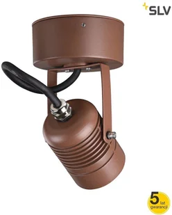 Spotline SLV LED SPOT SP zewnętrzna oprawa ścienna kolor rdzy 3000 K 1004957 - Lampy ogrodowe - miniaturka - grafika 3