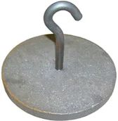 Akcesoria grzewcze - Deflektor z hakiem do pieca 15-25KW Żeliwo+chrom - miniaturka - grafika 1