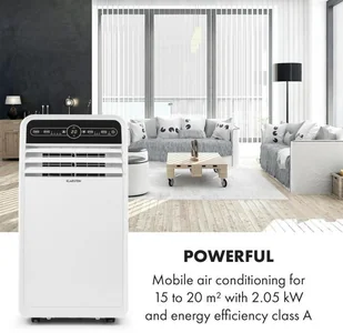 Klarstein Metrobreeze new York 7k, klimatyzator mobilny, 2,05kW, 7000BTU, klasa A, biały DXJ2- MetrobreezeWH - Klimatyzatory - miniaturka - grafika 2