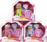 Lalki dla dziewczynek - Icom BOBASEK 24 CM + AKCESORIA AN021719 - miniaturka - grafika 1