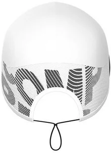 Compressport czapka biegowa z daszkiem PRO RACING CAP biała - Czapki i chusty sportowe męskie - miniaturka - grafika 4