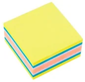 Notesy i bloczki - DRect Ateneum Bloczek samoprzylepny 75x75mm Mango - miniaturka - grafika 1