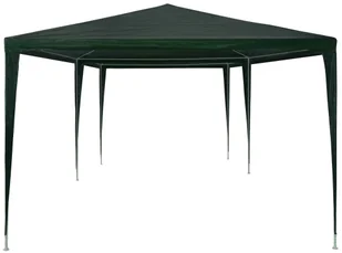 vidaXL Namiot imprezowy, 3 x 6 m, PE, zielony - Pawilony ogrodowe - miniaturka - grafika 3