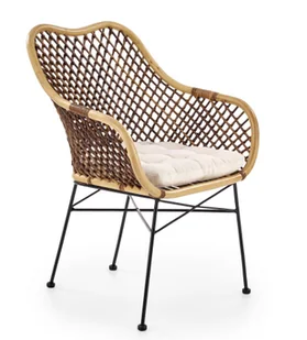 Halmar Krzesło K-336 Brąz ciemny [Dostępny po 2019-06-01] V-CH-K/336-KR - Fotele i krzesła ogrodowe - miniaturka - grafika 2