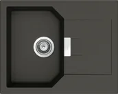 Zlewozmywaki - Schock Manhattan D-100XS Asphalt - miniaturka - grafika 1