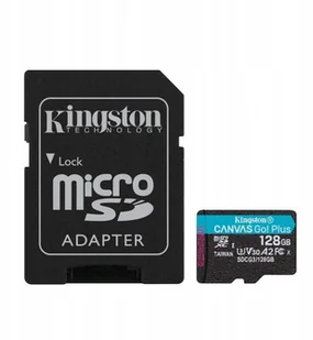 Kingston Canvas Go! Plus 128GB (SDCG3/128GB) - Karty pamięci - miniaturka - grafika 3