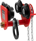 Pozostałe wyposażenie warsztatu - Steinberg Systems Wózek suwnicowy 3000 kg 60-110 mm z łańcuchem SBS-RT-3000C - miniaturka - grafika 1