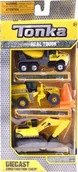 Samochody i pojazdy dla dzieci - Hasbro Maszyny budowlane Tonka Autka zestaw 3 szt ZA3617 ZA3617 - miniaturka - grafika 1