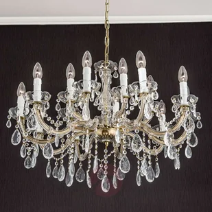 Orion Stylowy żyrandol DOLORES zdobiony kryształami - Lampy sufitowe - miniaturka - grafika 3