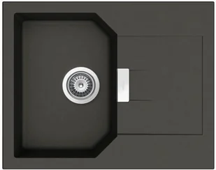 Schock Manhattan D-100XS Asphalt - Zlewozmywaki - miniaturka - grafika 2